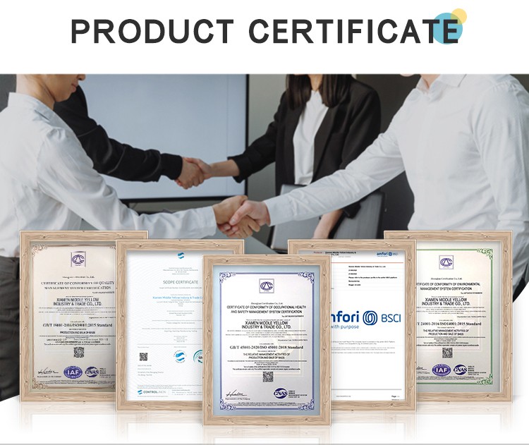 Eco Bag In Animal Shape Certificate