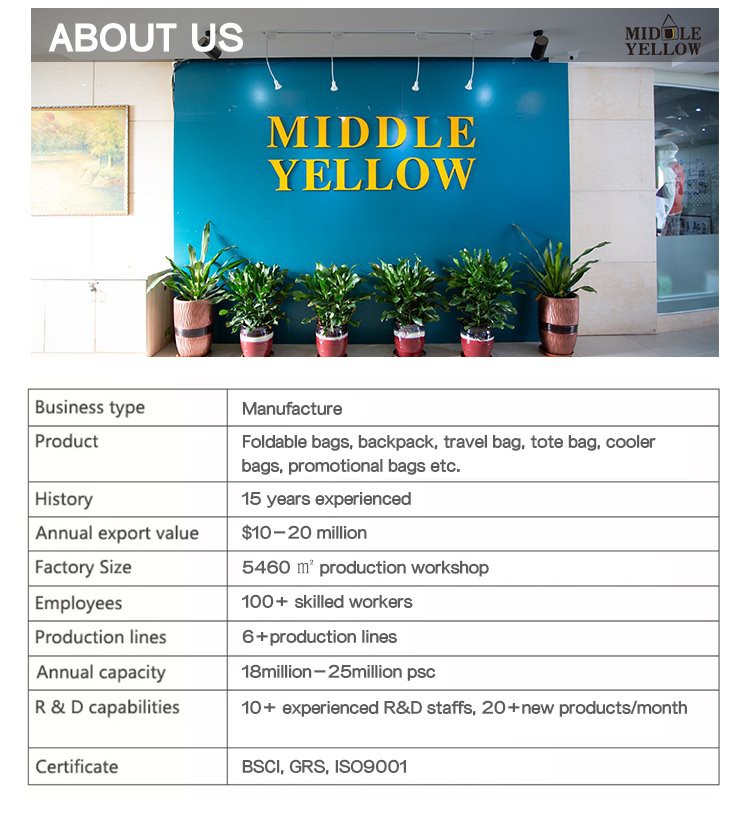 large collapsible tote bag company introduction