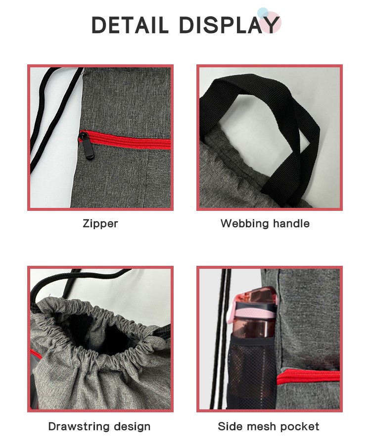 large drawstring bags